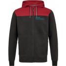 Entire sweatcardigan mit kapuze